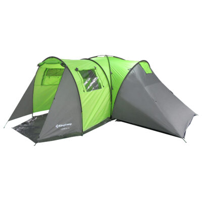 Tente de camping familiale forme Dome 8 places Torino - Kingcamp - Tout inclus + sac de transport