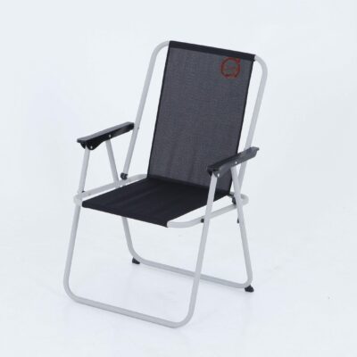 Fauteuil Piccolo O'camp - Structure Pliable et Confortable - Couleur : Noir