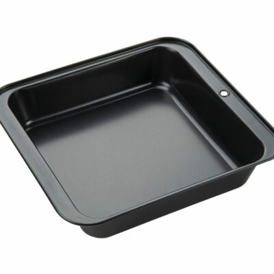 Moule à gâteau carré revêtement anti-adhésif - 20 x 20 cm - Convient aux fours