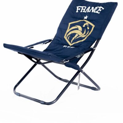 Chilienne Fédération Francaise de Football FFF - Structure pliable et confortable - Couleur : Bleu