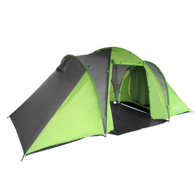 Tente de camping familiale forme Tunnel 6 places Lucca - Kingcamp - Tout inclus + sac de transport