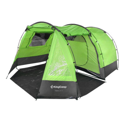 Tente de camping familiale forme Dome 4 place Aquilla - Kingcamp - Tout inclus + sac de transport