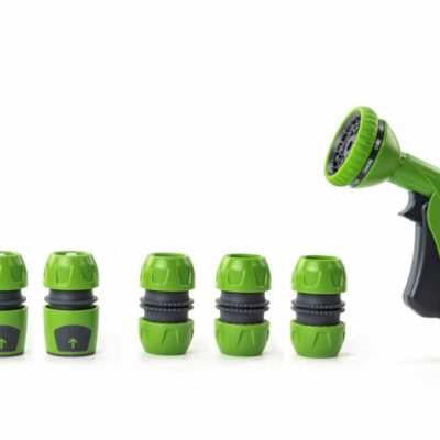 Nécessaire d'arrosage 9 connecteurs et 3 pistolets - Suan