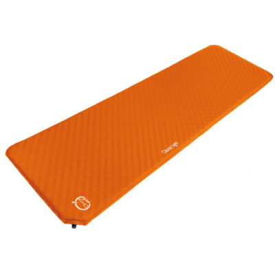 Matelas autogonflant O'Camp - Dimension : 183 cm - Couleur : Orange