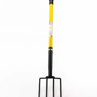 Fourche à bêcher 4 dents manche fibre de verre poignée confort - Suan