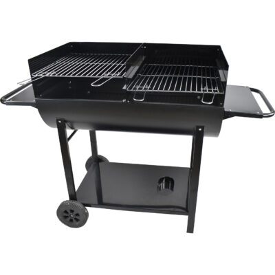 Barbecue forme demi Tonneau - Dim : 90 cm - PURECHEF